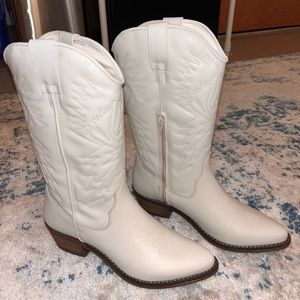 White Cowboy Boots